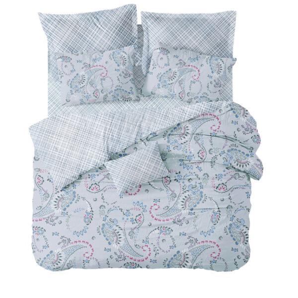 LUNA LILLY BLUE BED SHEET SET